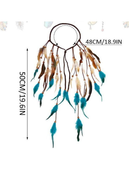 Hairish - Bohemian Feather Hair Headpiece