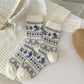 Rufia - Nordic Winter Pattern Socks