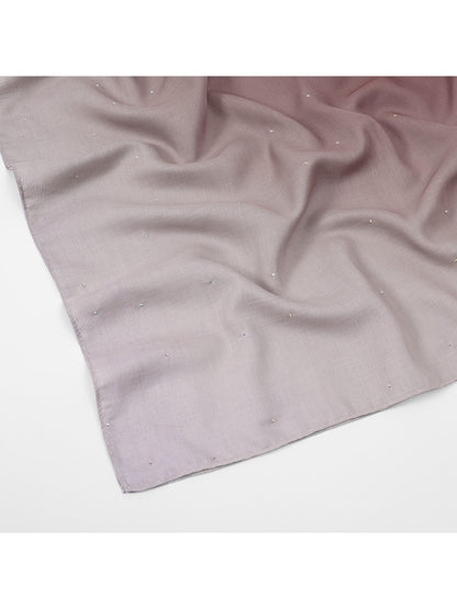 Scarvii - Ombré Sparkling Accent Square Scarf