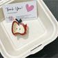 Beau - Red Apple-shaped Hair Clip of Cute & Playful Style
