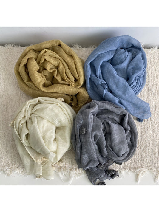 Scarvii Lightweight Solid Colour Scarf