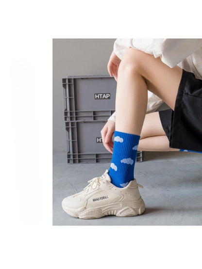 Rufia - Cloud Splash Crew Socks