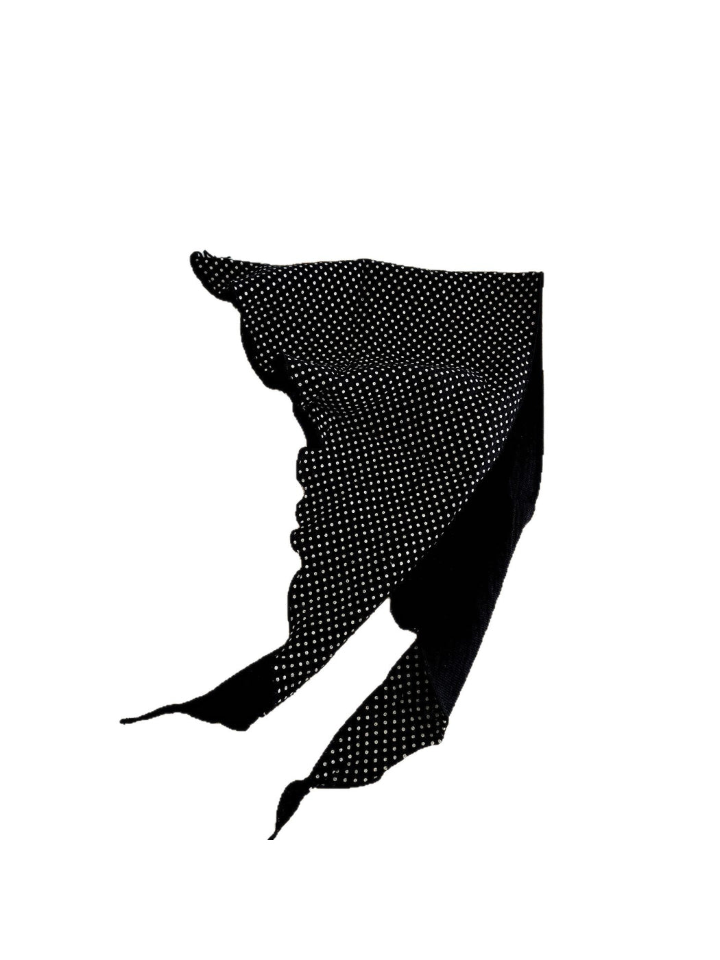 Scarvii - Polka Dot Hair Triangle Scarf