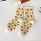 Rufia - Smiley Face Crew Socks