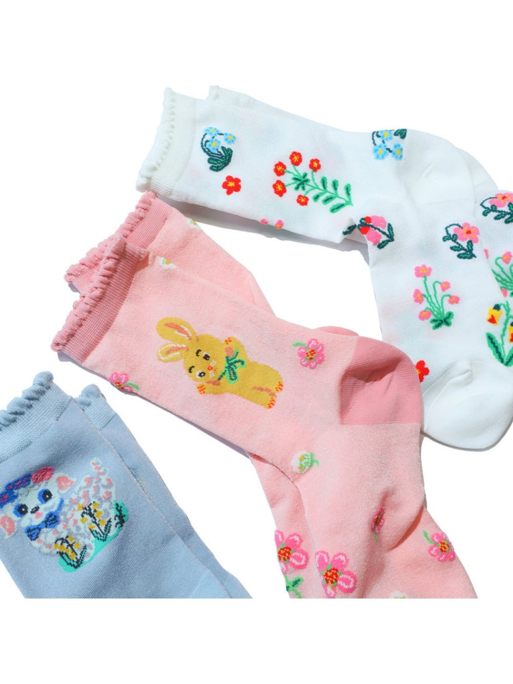 Rufia - Fresh Style Cute Mid-calf Socks – Sweet & Simple