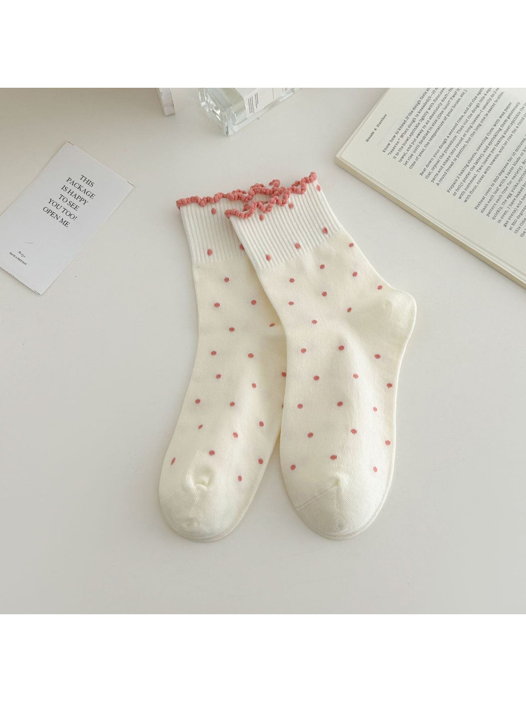 Rufia - Polka Dot Lettuce Crew Socks product image 5