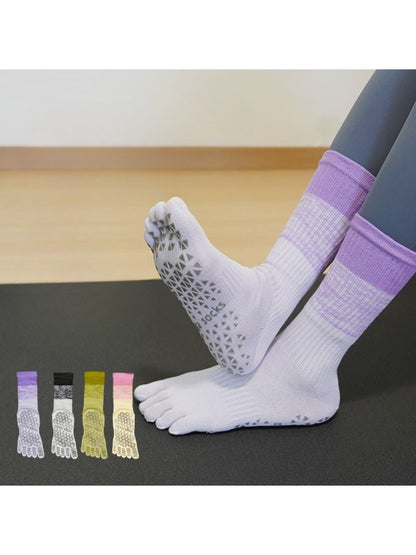 Rufia – Gradient Five-Toe Grip Yoga Socks