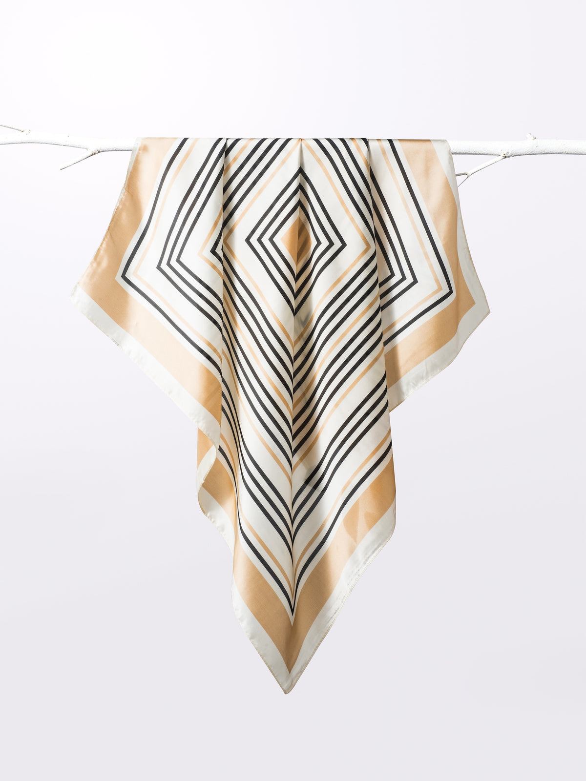 Scarvii - Striped Square Scarf
