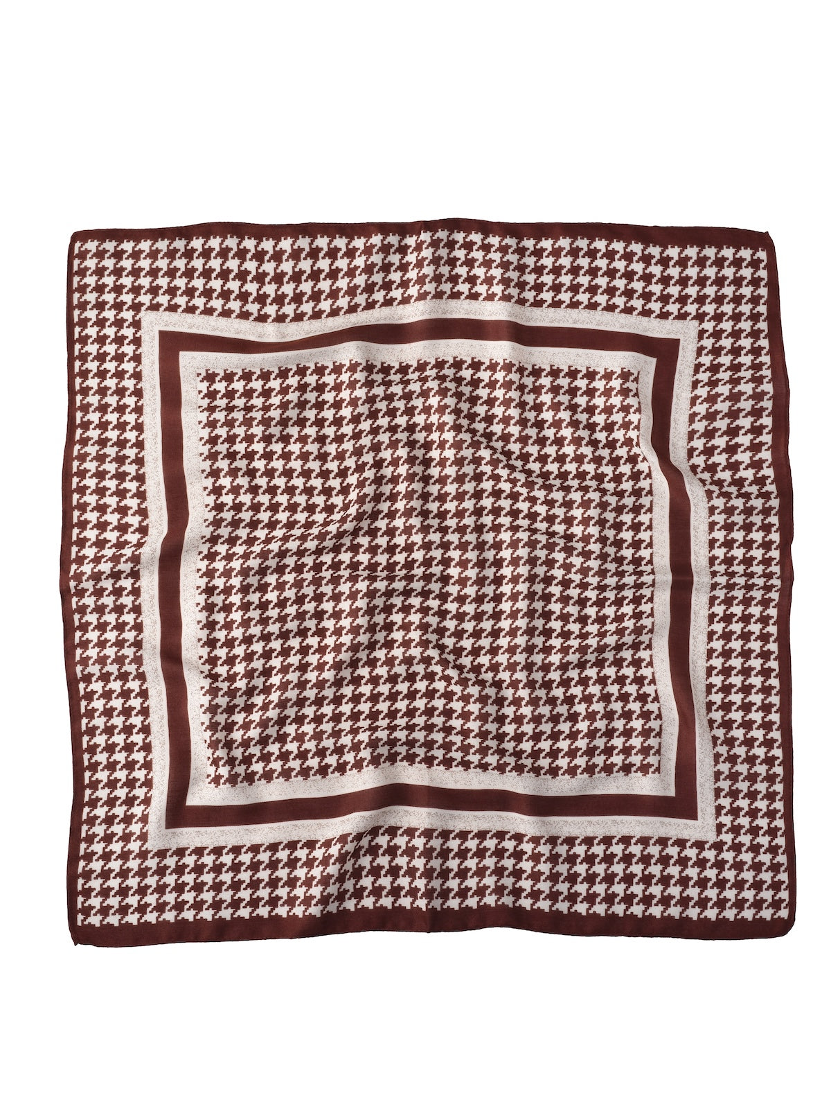 Scarvii - Classic Houndstooth Square Scarf