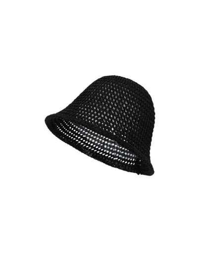 Close-up of mesh texture on Haila casual summer bucket hat