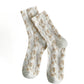 Rufia - Women's Floral Print Mid-Calf Socks - Vintage & Classic