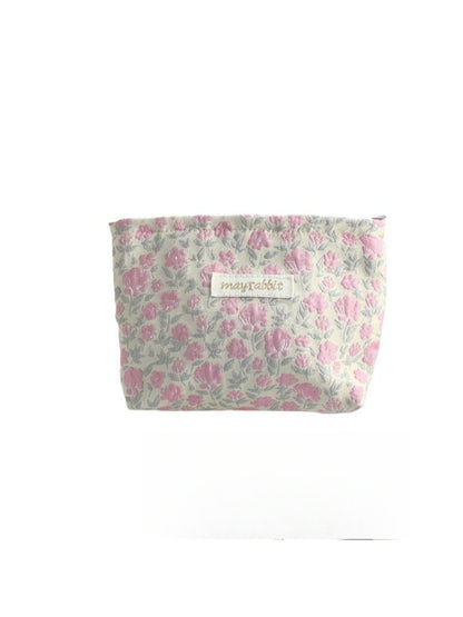 Cosbai – Small Floral Travel Makeup Pouch