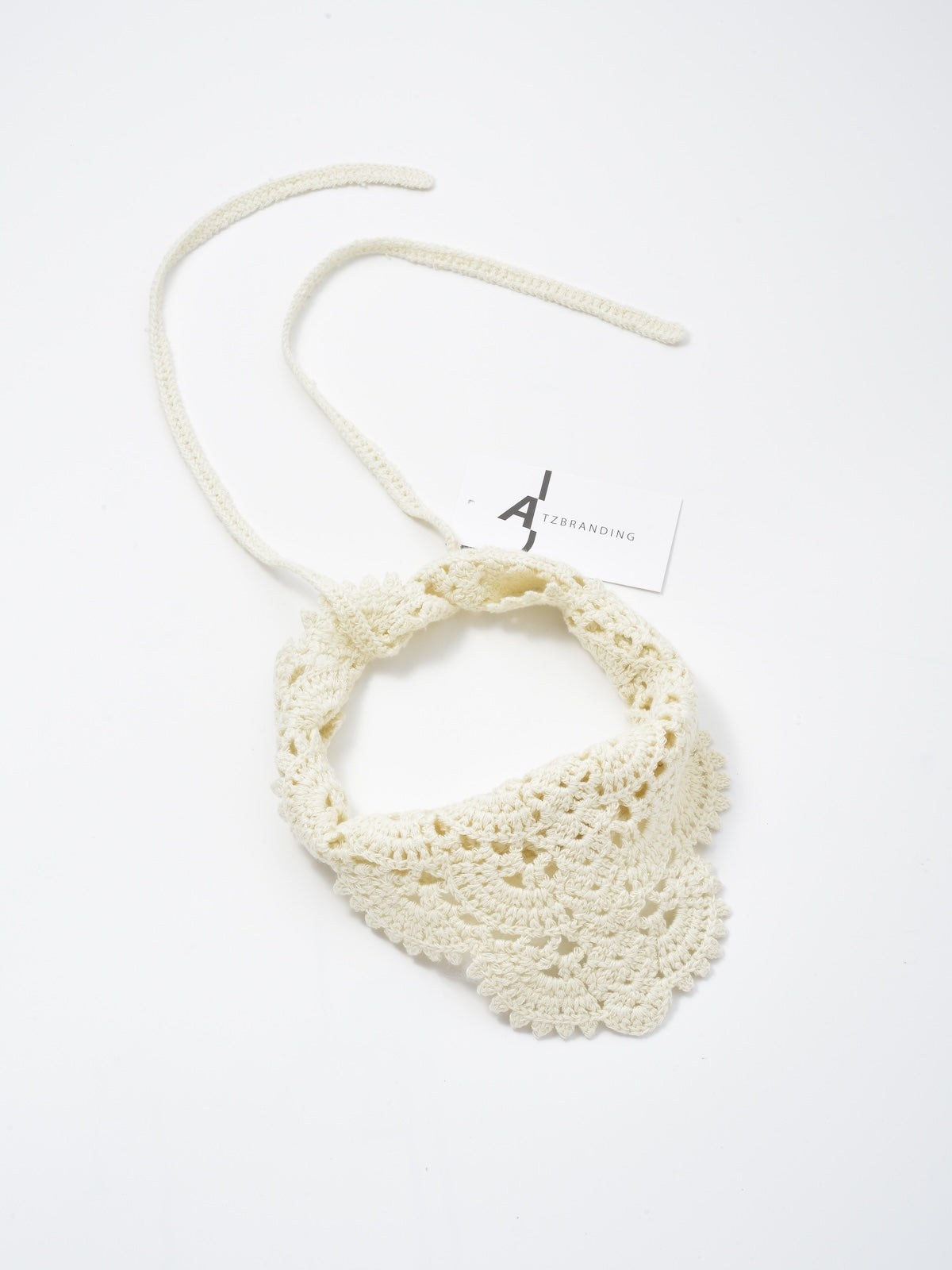 Scarvii - Crochet Lace Triangle Hair Scarf