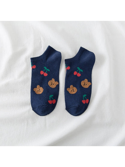 Rufia - Playful Fruit & Bear Ankle Socks product image 8