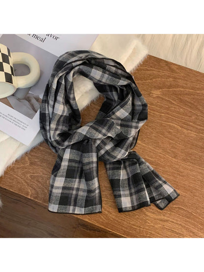 Scarvii - Vintage Check Plaid Scarf