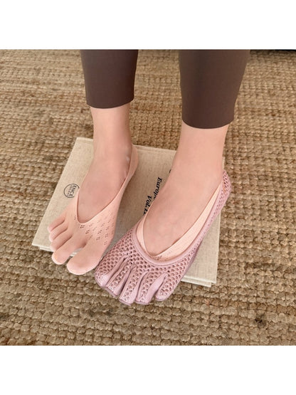 Rufia - Minimal Split-Toe Solid Color Socks