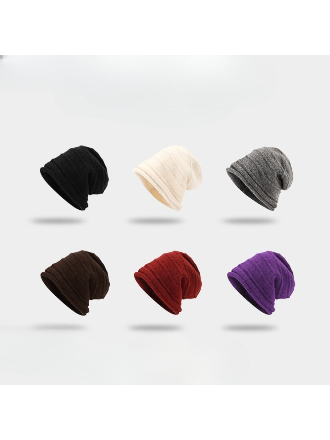 Haila - Soft Knit Relaxed Fit Slouchy Beanie