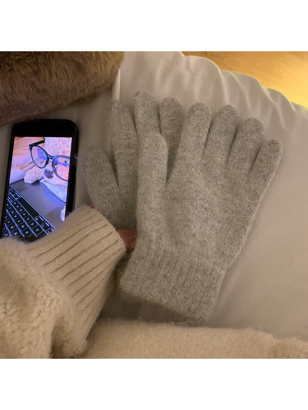 Gloving - Warm Knit Gloves for Women Winter