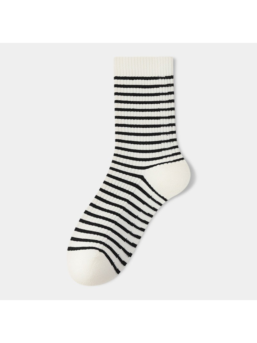 Rufia - Classic Ribbed Stripe Everyday Crew Socks product image 4
