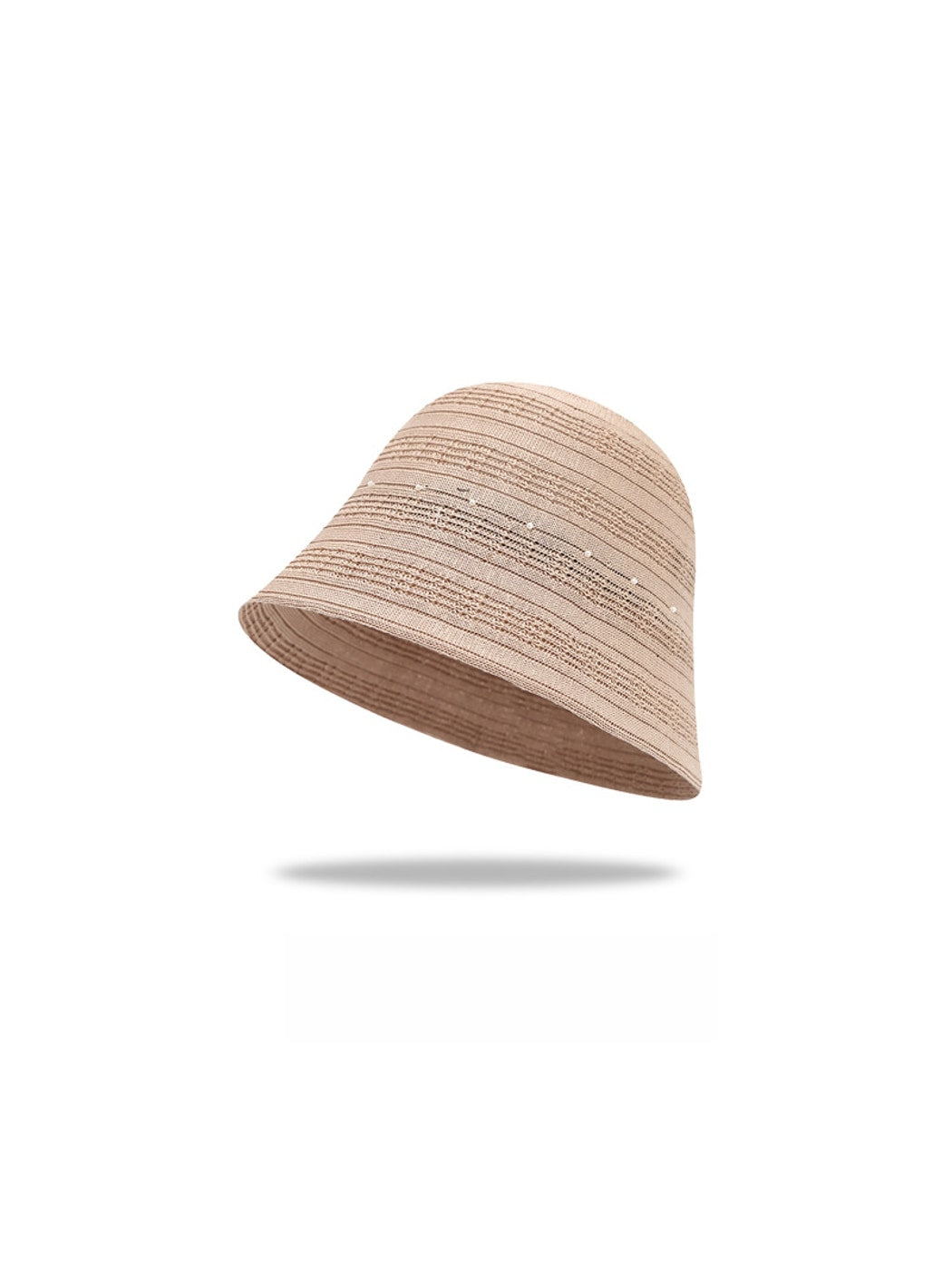 Haila - Hollow-Out Round Crown Women's Bucket Hat