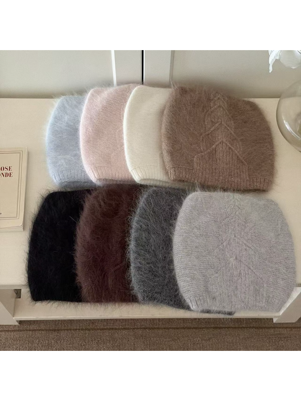 Haila - Cat Ear Fuzzy Knit Beanie