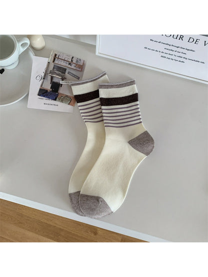 Rufia - Everyday Stripe Crew Socks