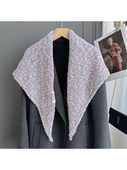 Scarvii - Modern Marled Triangle Wrap