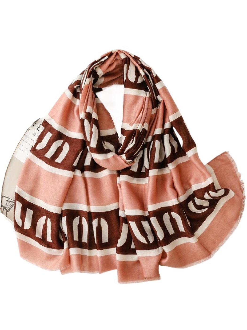 Scarvii - Graphic Stripe Pattern Everyday Scarf