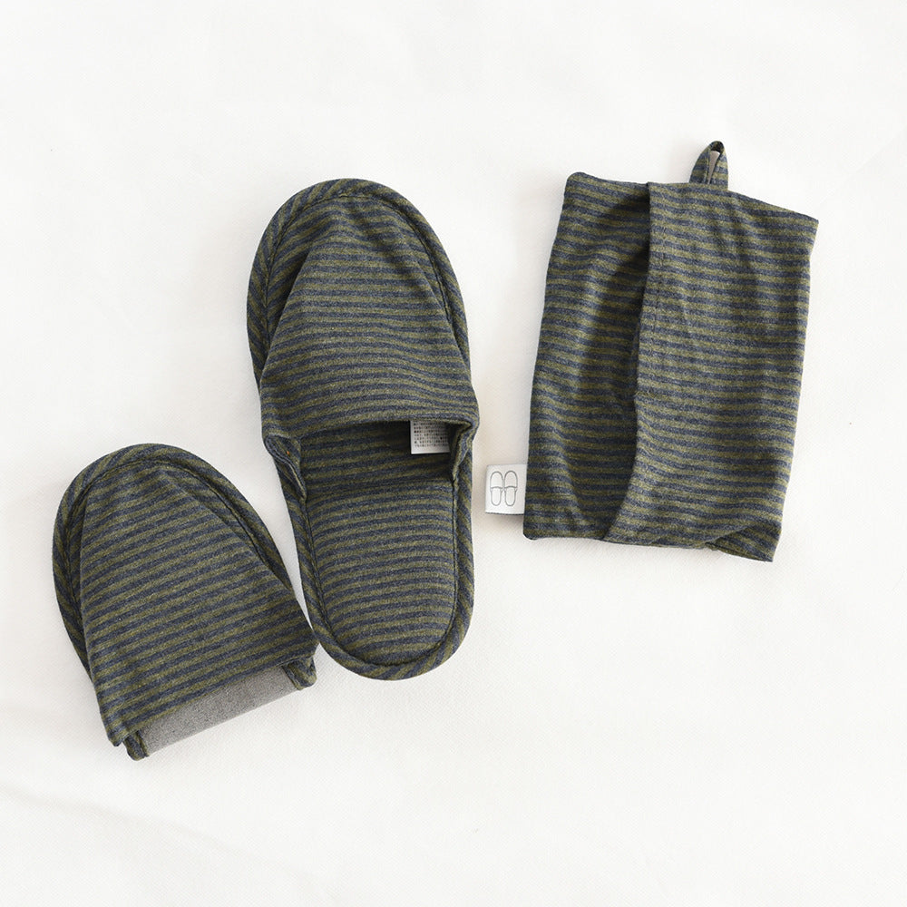 Slipeer - Portable Stripe Slippers with A Pouch