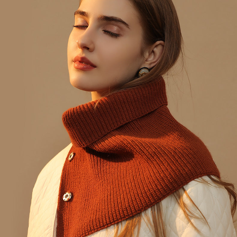 Scravii - Knitted Scarf Collar