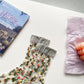 Rufia - 5 Pairs Floral Patterned Socks