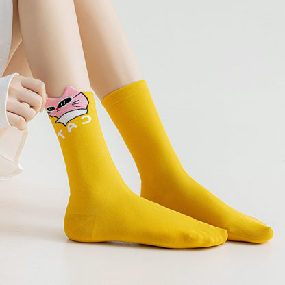 Rufia - 5 Pairs Cute Socks - product image