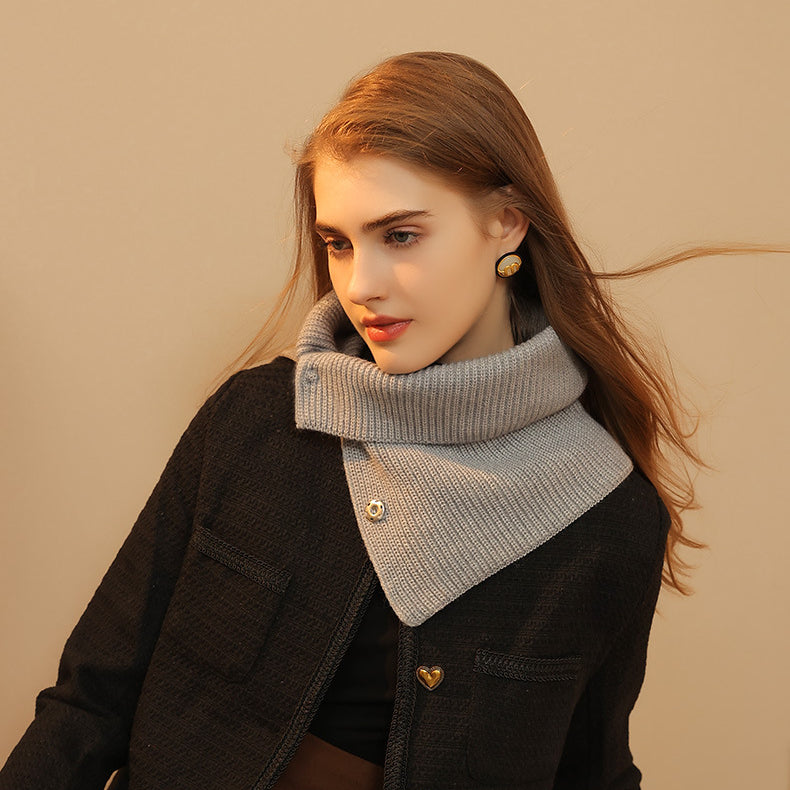 Scravii - Knitted Scarf Collar