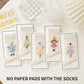Rufia - 5 Pairs Mesh Socks Set with Girl Motif
