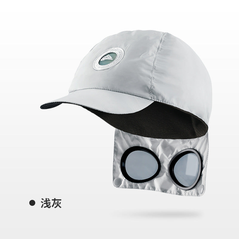 Haila - Pilot Cap Glasses Baseball Cap