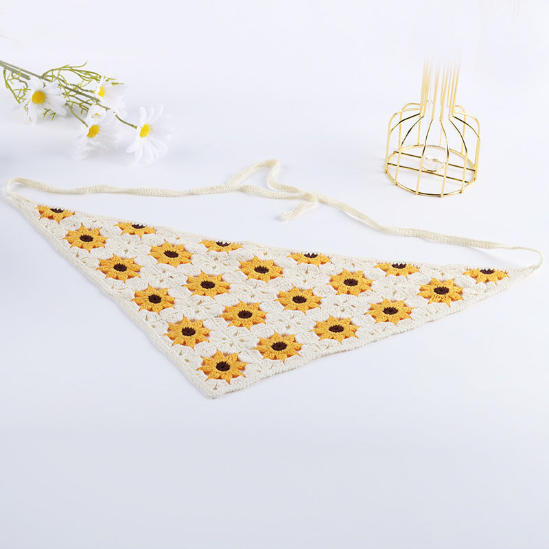 Handmade Woven Flower Hairband