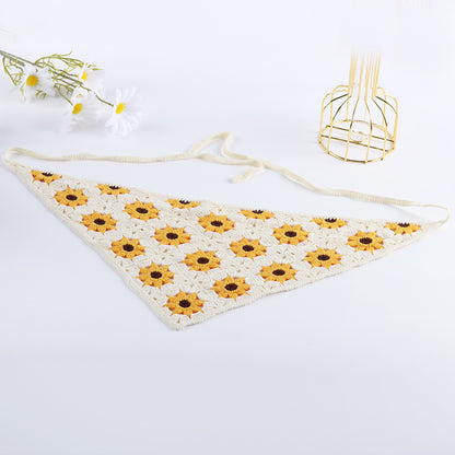 Handmade Woven Flower Hairband