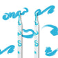 Shoeya - Graffiti Flat Shoelaces In Capsule