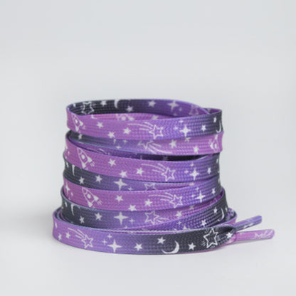 Galaxy Colorful Shoe Laces variety product image