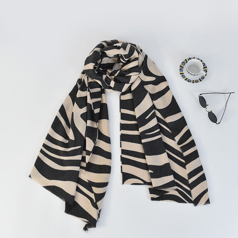 Scarvii - Zebra Long Scarf