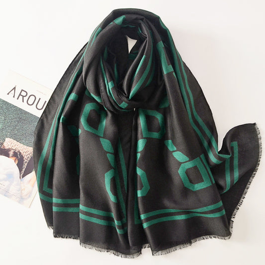 Scarvii - Letter D Long Scarf