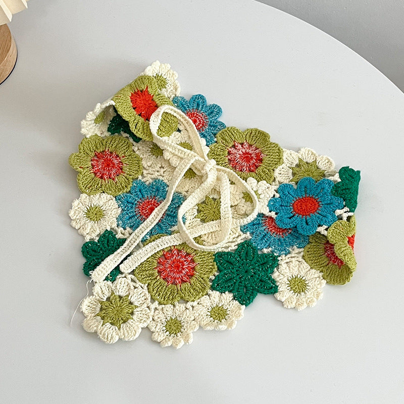 Handmade Woven Flower Hairband