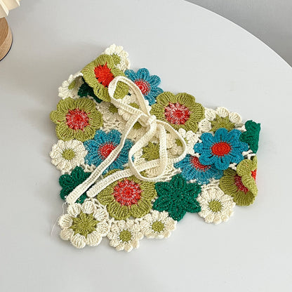 Scarvii - Floral Woven Flower Hairband image 7