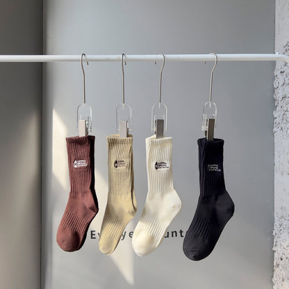 Rufia - 3 Pairs Camping Vintage Socks - A - product image