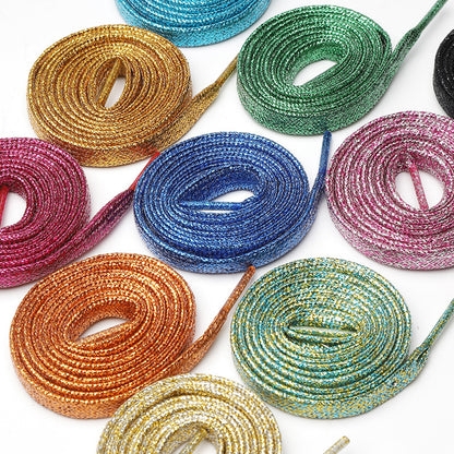 Shoeya - Glitter Flat Shoelaces In Capsule image 1