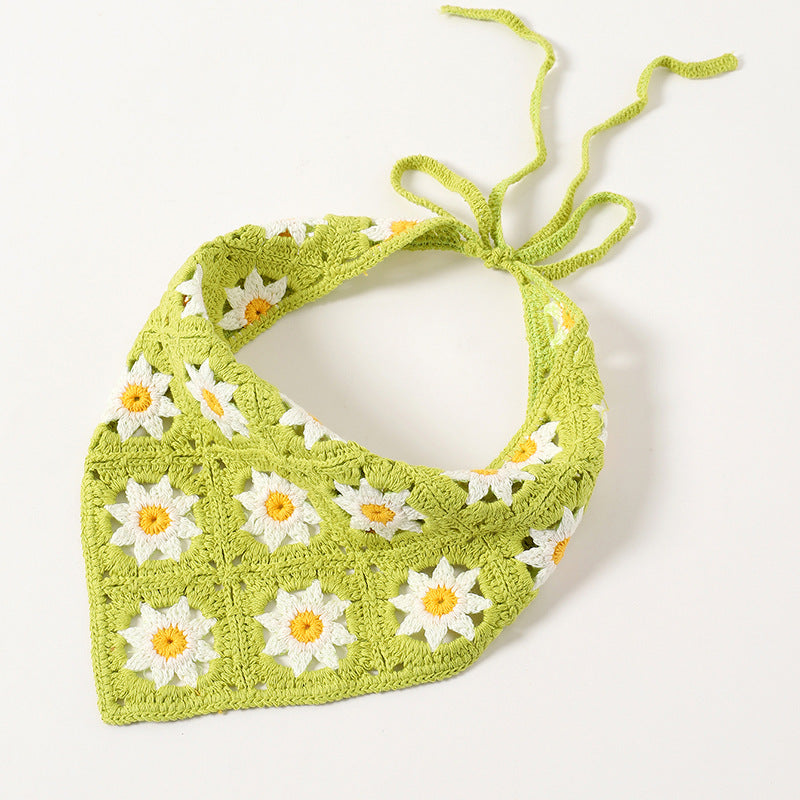 Handmade Woven Flower Hairband