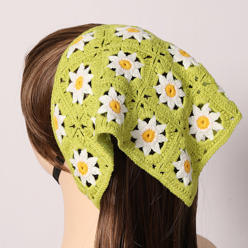 Handmade Woven Flower Hairband