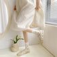 Rufia - 5 Pairs Mesh Socks Set with Girl Motif