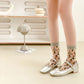 Rufia - 5 Pairs Floral Patterned Socks