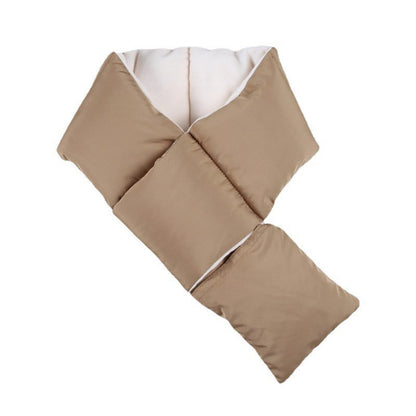 Scarvii warm scarf wrapped loosely around mannequin neck
